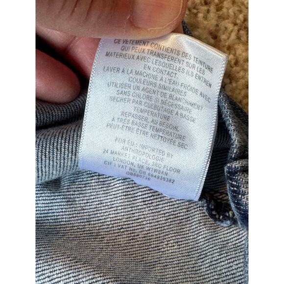 PILCRO & the Letterpress/Anthropologie Denim/Jean Skirt; size Women's 6 - Picture 7 of 10